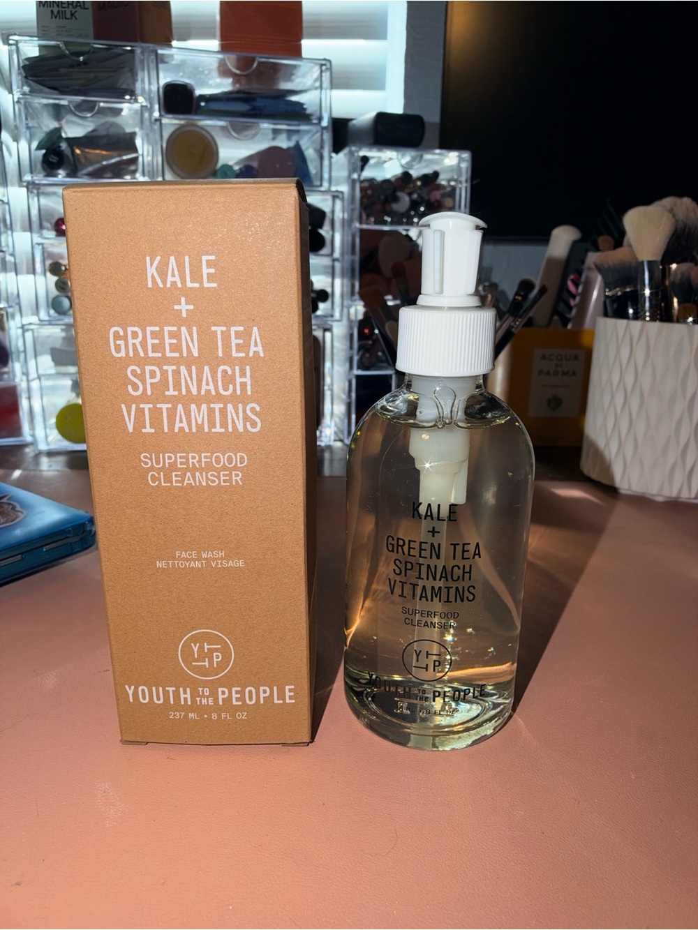 NWT Youth to the People Kale + Green Tea Spinach Vitamins Superfood Cleanser